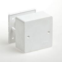 Коробка универсальная для кабель-канала Рувинил 85x85x45 белый 65015 картинка 